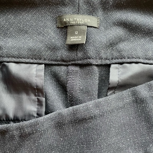 [Ann Taylor] Dark Gray Slacks - Picture 3 of 3